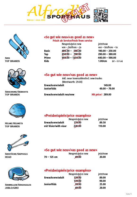 Pricelist